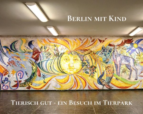 Streetart im U-Bahnhof Berlin Tierpark