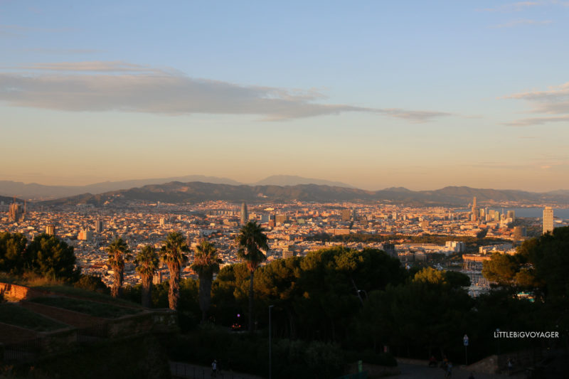 Grandiose Aussicht auf Barcelona